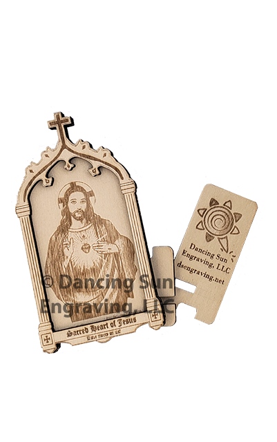 Sacred Heart of Jesus Shrine & Stand – Extra Small