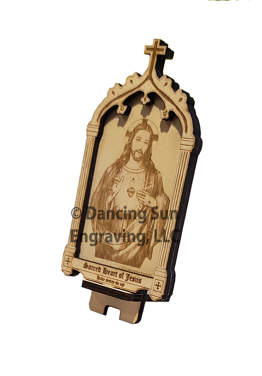 Sacred Heart of Jesus Shrine & Stand – Extra Small