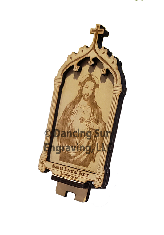 Sacred Heart of Jesus Shrine & Stand – Extra Small