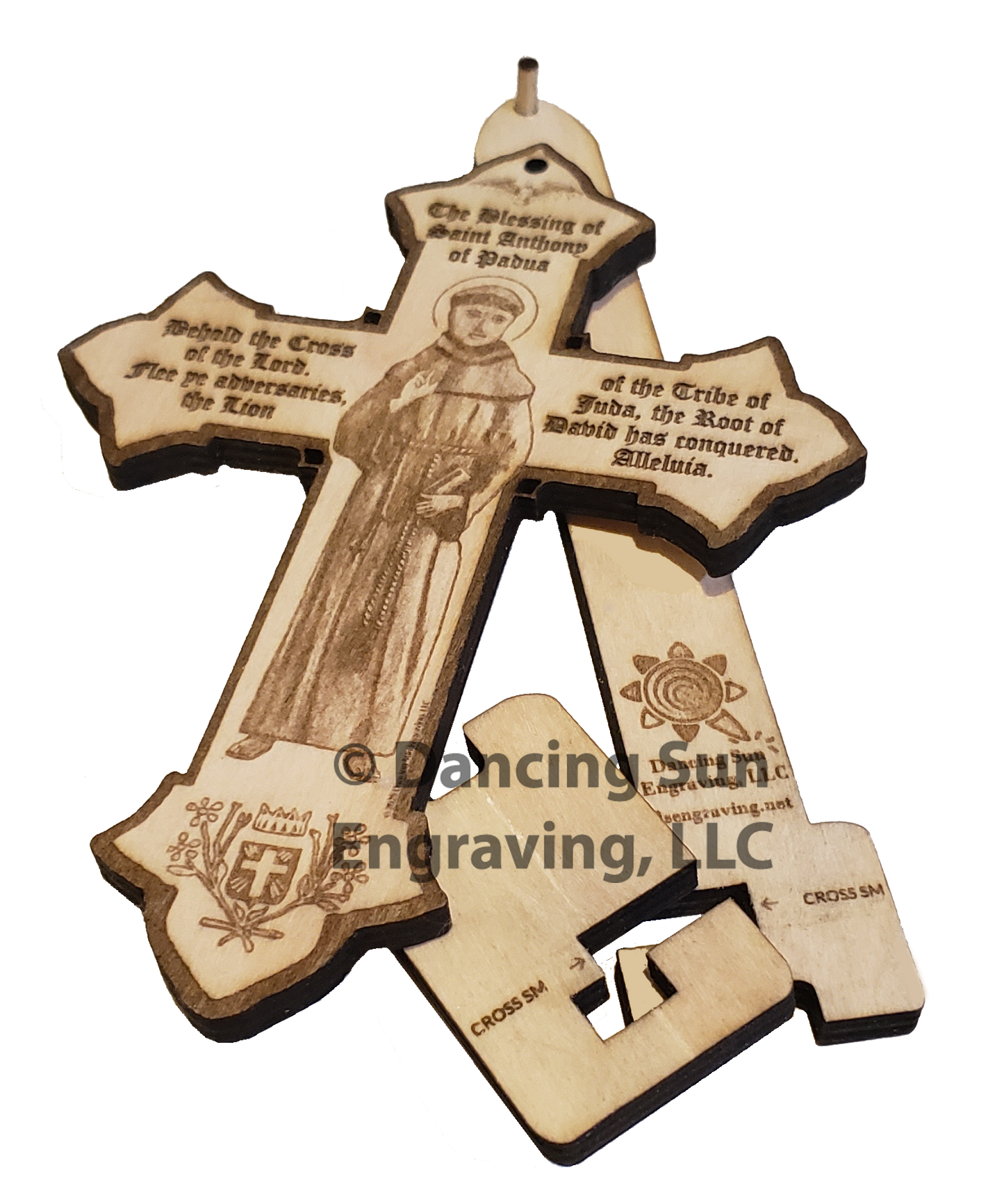 Saint Anthony's Brief & Stand – Small (Cross)