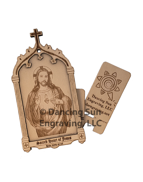 Sacred Heart of Jesus Shrine & Stand – Small